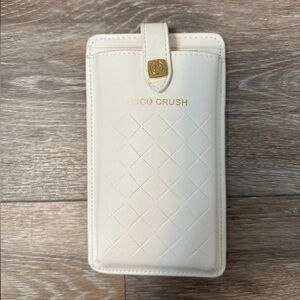 Chanel Coco Crush GWP white phone holder